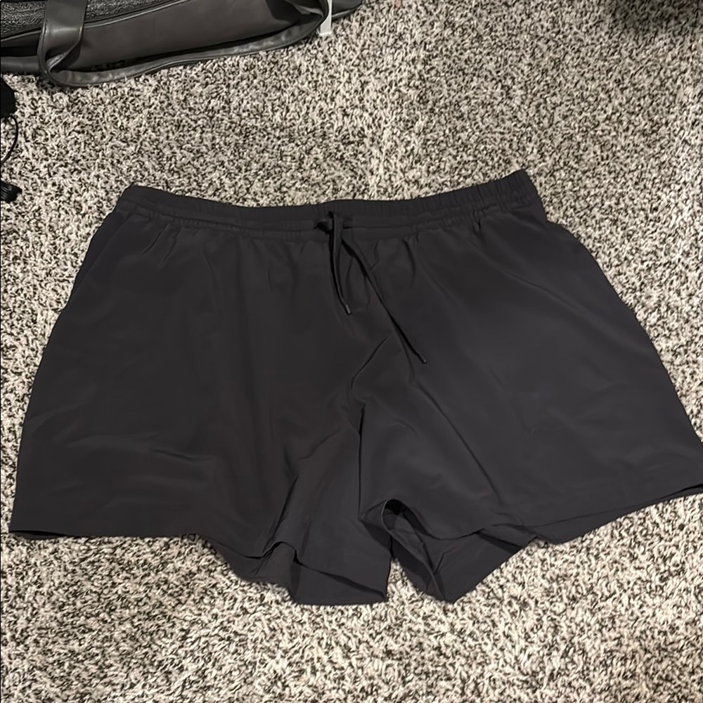 Black Patagonia Fleetwood Shorts